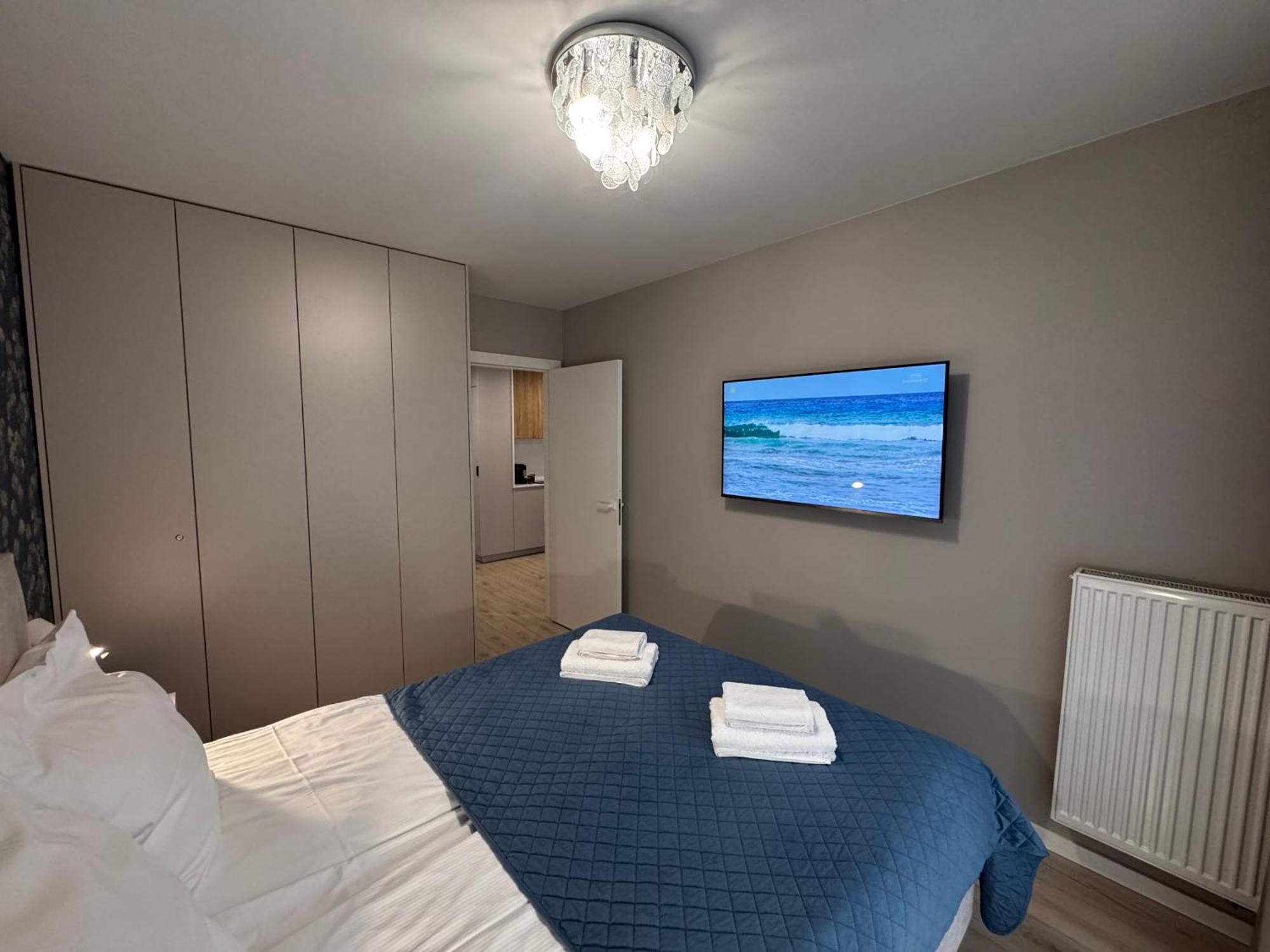 Apartment Whiteblue Garden & Sauna & Fitness